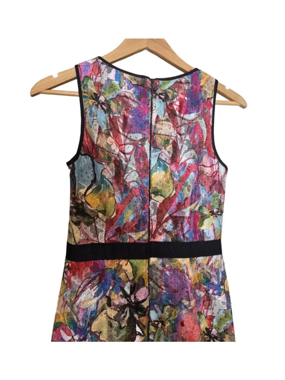 Women's - Antonio Melani Multicolor Floral Sleeveless Sheath Dress, Size 0